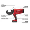 Milwaukee 2779-82 M18 18V FORCE LOGIC 750 MCM Crimper Kit - Recon