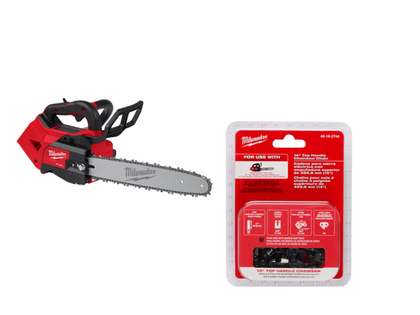 Milwaukee 2826-20TCH M18 FUEL 18V 14" Top Handle Chainsaw - Bare Tool w/ Chain