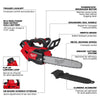 Milwaukee 2826-21T M18 FUEL 18V 14" Cordless Top Handle Chainsaw Kit
