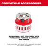 Milwaukee 2874-82HD M18 FUEL 18V Pipe Threader w/ ONE-KEY Kit - Recon