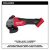 Milwaukee 2881-20 M18 FUEL 4-1/2" / 5" Grinder Slide Switch Lock-On - Bare Tool