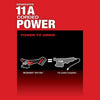 Milwaukee 2888-20 M18 FUEL 18V 4-1/2" / 5" Cordless Paddle Grinder - Bare Tool