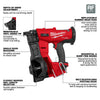 Milwaukee 2909-20 M18 FUEL 18V Cordless Li-Ion Coil Roofing Nailer - Bare Tool
