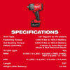 Milwaukee 2967-22GG M18 FUEL 18V 1/2" HTIW Friction Ring & Grease Gun Combo Kit