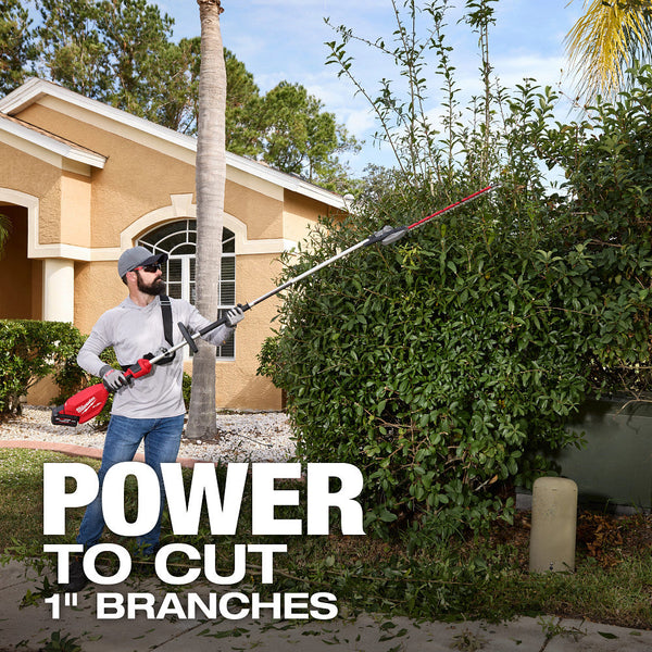 Milwaukee 3035-21 M18 FUEL 18V Extended Pole Articulating Hedge Trimmer Kit
