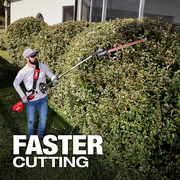 Milwaukee 3035-21 M18 FUEL 18V Extended Pole Articulating Hedge Trimmer Kit