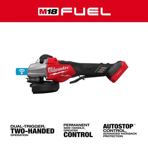 Milwaukee 3676-20 M18 FUEL 18V 4-1/2"-6" Grinder Paddle Switch - Bare Tool