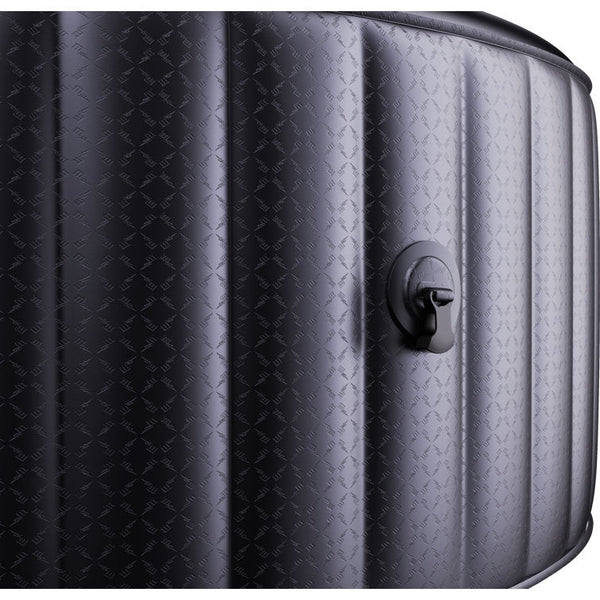 Mspa, Carlton, Muse Series, Self-Inflatable Hot Tub & Spa, Hydromessage Jets & Air Bubble System, Round – 4 Persons