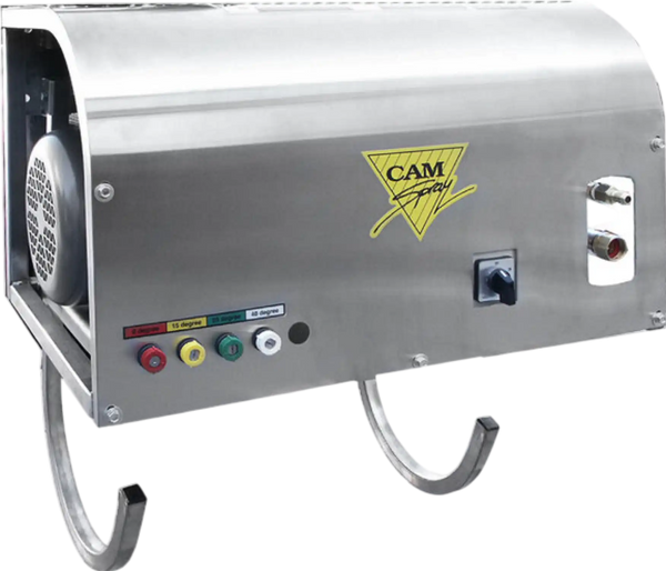 Cam Spray 3000WM/SS Pressure Washer 208V Electric Powered Deluxe Wall Mount Cold Water 4 GPM 3000 PSI New