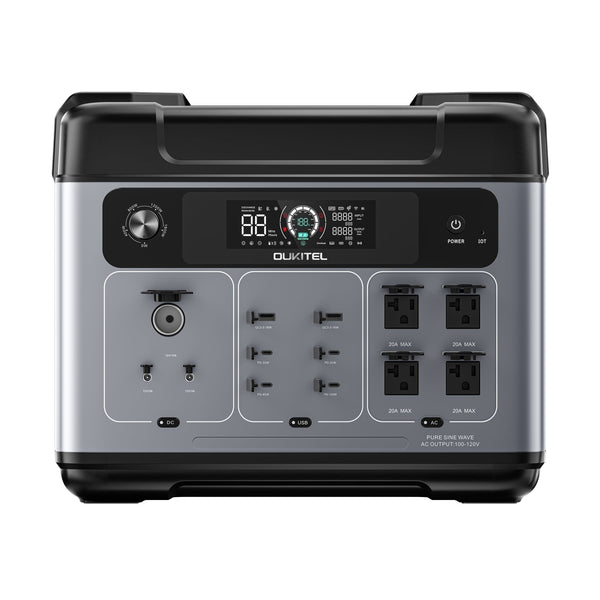 OUKITEL P2001 Plus+2*200W Solar Generator