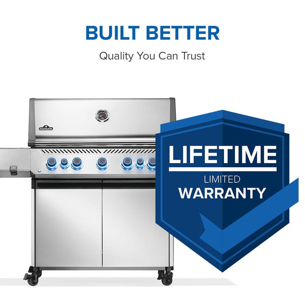 Napoleon Prestige 665 Connected Grill with Infrared Side and Rear Burner