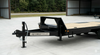 8.5×25 Gooseneck Flatbed Equipment Trailer – Tandem Dual Axle Black – CARGOTRAILER