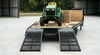 8.5×25 Gooseneck Flatbed Equipment Trailer – Tandem Dual Axle Black – CARGOTRAILER