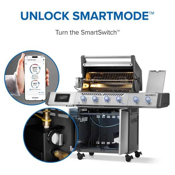 Napoleon Prestige PRO 500 Gas Grill with Smart Technology