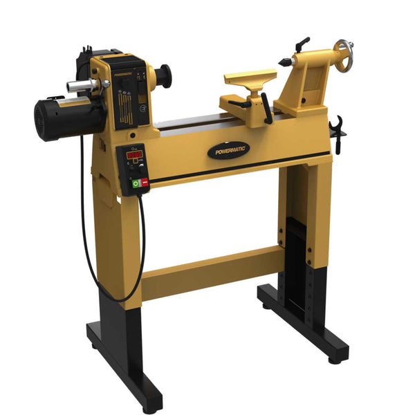 Powermatic 1792014AK 2014 115V/230V 1 HP Heavy Duty Cast Iron Lathe w/ Stand