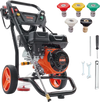Vevor 3600 PSI Gas Pressure Washer 2.6 GPM with Copper Pump and 5 Quick Connect Nozzles New