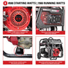 Simpson SCGH8500 Industrial Generator 7000/8500W Gasoline Honda GX390 Engine New