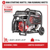 Simpson SCGH8500 Industrial Generator 7000/8500W Gasoline Honda GX390 Engine New