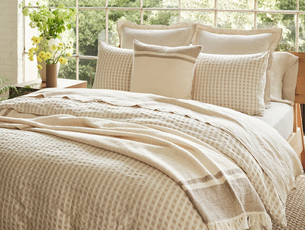 Coyuchi Birch Organic Duvet Cover