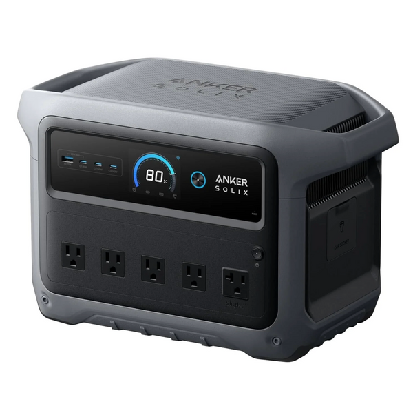 Anker SOLIX C1000 Gen 2 Portable Power Station 1024Wh LiFePO4 Solar Generator 2000W (3000W Peak) Home Backup Camping