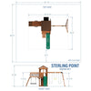 Sterling Point Swing Set