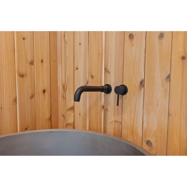Sweaty Yeti Sauna Plus 6-8 Person Outdoor Sauna & Barrel Cold Plunge Cabin 8 x 17 ft