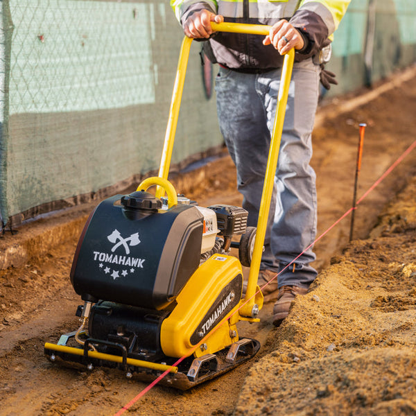 Tomahawk Power TPC85H 5.5HP Honda 23x17" Vibratory Plate Compactor