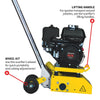Tomahawk Power TSCAR-8H 8" 5.5 HP GX160 Honda Concrete Scarifier Planer Grinder