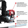 Tomahawk Power TVIBH+TVW10-P 1.6 HP Honda Concrete Vibrator w/ 10' Whip Backpack