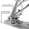 Tomahawk Power TVSA-H + TSB8-P 8ft Blade 1.8 HP GX35 Honda Power Screed Tool