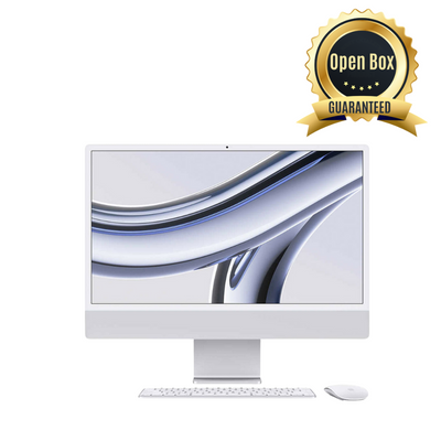 Apple iMac 24 Inch - M3 Chip 8-Core CPU 8 - Core GPU 8GB RAM - 256GB SSD - Open Box ( 1 Year Warranty )