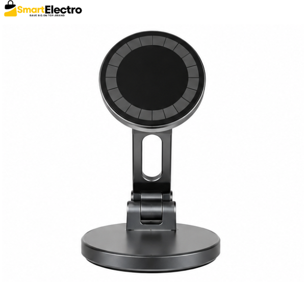 360° Rotating Magnetic Phone Stand for Desktop – Adjustable Holder