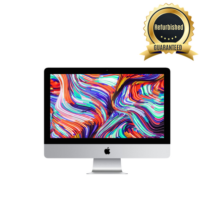 Apple iMac 21.5 Inch (Intel Core i3 3.6GHz - 256GB SSD - 8GB RAM) / AMD Radeon Pro 555X Graphics - English - Refurbished ( 1 Year Warranty )