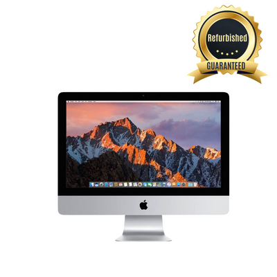 Apple iMac 21.5 Inch (Mid 2017) (MMQA2LL/A) (Intel i5 2.3GHz - 1TB HDD - 8GB RAM)English - Refurbished (1 Year Warranty)