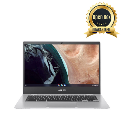 Asus Chromebook Intel Celeron N3350 - 8GB RAM64GB eMMC -14 Inch FHD Intel HD Graphics 500Chrome OS - Open Box ( 1 Year Warranty )