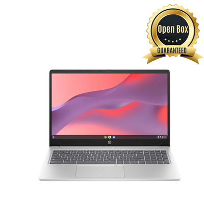 HP 15A-NB0003CA Chromebook PlusIntel Core i3-N305 - 8GB RAM 128GB Storage - 15.6-in Intel UHD Graphics Chrome OS - Open Box ( 1-Year Warranty )