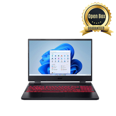 Acer Nitro 5 AN515-58-545CU Gaming Laptop - Intel Core i5-12450H 16GB RAM 512GB SSD - 15.6 Inch FHDRTX 3050 (4GB) Win 11 - Open Box ( 1-Year Warranty )