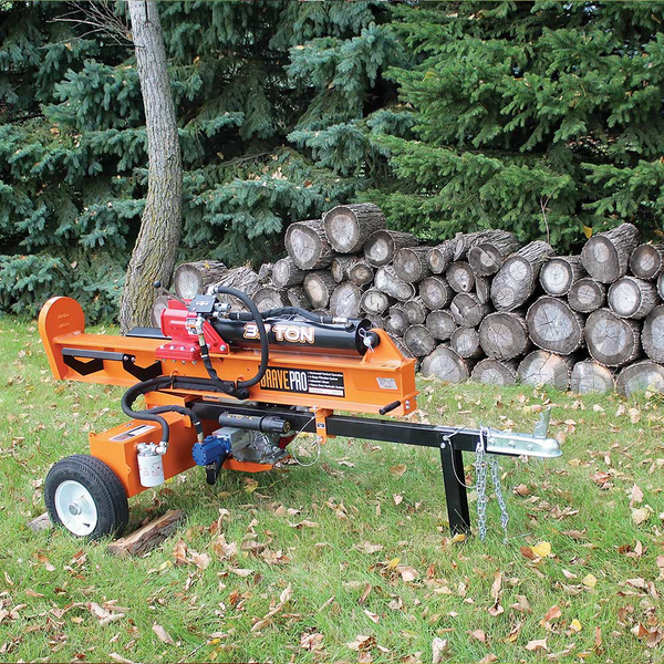 Brave Tow Behind Log Splitter 37-Ton Vertical/Horizontal Portable Gas with Honda GX270 Engine 270cc VH1737GX New