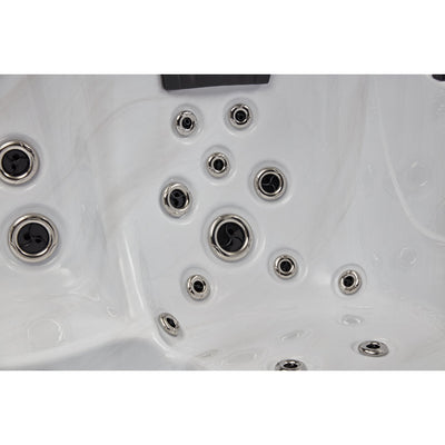 Victoria 6-person 60 Jet Hot Tub With Bluetooth In Grey