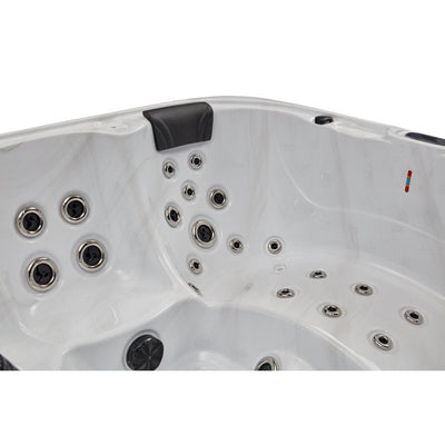 Victoria 6-person 60 Jet Hot Tub With Bluetooth In Grey