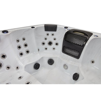 Victoria 6-person 60 Jet Hot Tub With Bluetooth In Grey