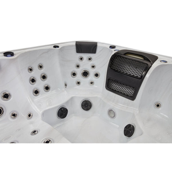 Victoria 6-person 60 Jet Hot Tub With Bluetooth In Grey