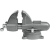 Wilton 28828 6" Combo Pipe/Bench Jaw Round Channel Vise w/ Swivel Base