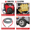 Simpson WS5050H Water Shotgun Pressure Washer 5000 PSI 5 GPM Honda GX690 Electric Start New