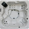 WSINC 5 – Person 32 – Jet Acrylic Square Hot Tub with Ozonator in Grey Oak