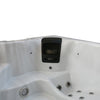 WSINC 5 – Person 32 – Jet Acrylic Square Hot Tub with Ozonator in Grey Oak