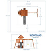 Woodland Swing Set