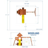 Woodland Swing Set