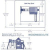 Woodridge Elite Swing Set