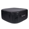 ZACHVO 120 Volt 3 – Person 120 – Jet Square Inflatable Hot Tub in Black